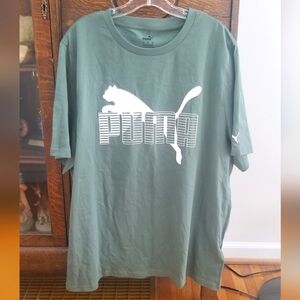 NWT Puma Logo Short Sleeve T Shirt | Men's XXL